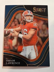 Trevor Lawrence - 2022 Select Draft Blue Base Card - Picture 1 of 2