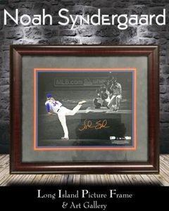 Noah Syndergaard New York Mets Baseball Signed Custom Framed Photo Fanatics - Picture 1 of 12