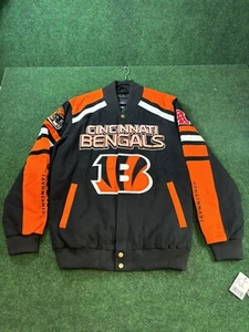 Cincinnati Bengals G-III Sports Power Forward Racing Full-Snap Jacket Size XL - Picture 1 of 8