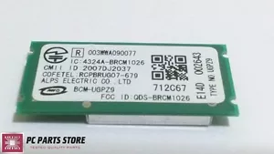 Sony VAIO VPCCW VPCCW17FX VPCCW21FX Bluetooth Wireless Card 4324A-BRCM1026 GOOD - Picture 1 of 3