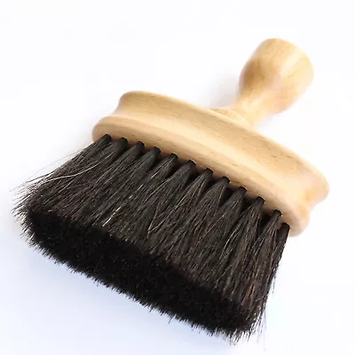 KELLER Nostalgie Nackenbürste Friseurpinsel Nackenpinsel Bürste Pinsel Bürsten Rosshaar