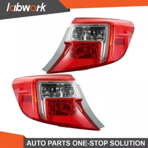 Labwork Left+Right Outer Tail Light For Toyota Camry 2012-2014 Rear Brake Lamp - Picture 1 of 13
