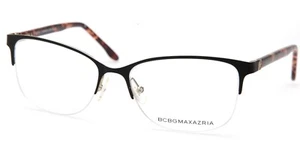 NEW BCBGMAXAZRIA VERA Black EYEGLASSES FRAME 53-16-135mm B38mm - Picture 1 of 10