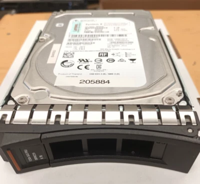 LENOVO 6TB SAS 7.2K 12Gbps 3.5" HDD 00FN228 00FN229 WITH CADDY for x3650 M4 M5 - Image 1 of 3