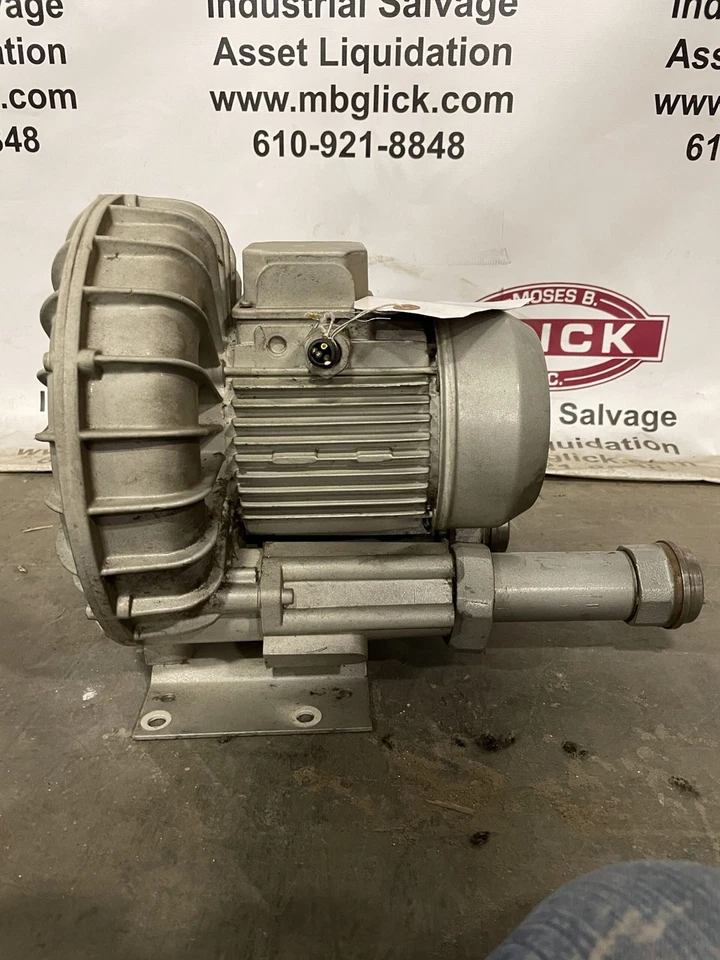 Soplador regenerativo Ber-Mar VS.80.C2.0002 3400 rpm 0,75 kW 200-240 V 3 PH Foto 1 de 4