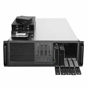 SilverStone Technology RM41-H0B 4U Rackmount Server Case - Picture 1 of 10