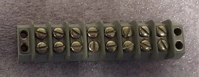 '1 PIECE' - PN# 37TB8, 37TB-8, 37TB8F,  37TB08, 37TB08F - KULKA - TERMINAL BOARD - Image 1 of 3