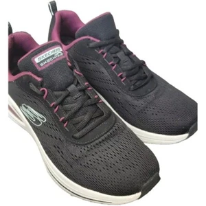 Sketchers Skech-Air Meta - Aired Out Wo's trainer sneaker sz 8 black/pink $100 - Picture 1 of 10