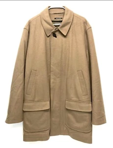 Schneiders Salzburg Overcoat Cashmere & Wool Blend Lining Nicola Mens US 38 - Picture 1 of 12