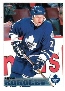 1998/99 PARAMOUNT #229 IGOR KORALEV ICE BLUE - Picture 1 of 1