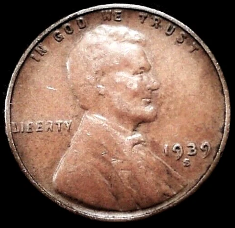 1939-S/S Lincoln Wheat Cent BN Cover