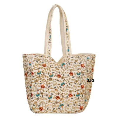 Bolso de Mano Hecho a Mano Floral Bordado, Bolso Boho Banjara Bolso Boho Gitano Bolso de Mano Foto 1 de 4