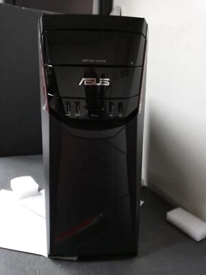 Gaming PC Desktop Asus G11DF AMD Ryzen 3 1200 Quad-Core 3.10GHz 8GB Memory 0GBHD - Image 1 of 4