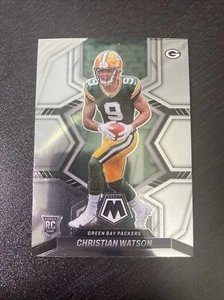 2022 Panini Mosaic - Rookies #327 Christian Watson (RC) Green Bay Packers - Picture 1 of 2