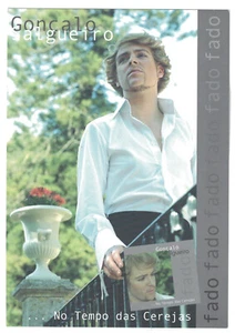 Tarjeta de estante portuguesa Goncalo Salgueiro sin usar tarjeta postal publicitaria gratuita - Imagen 1 de 2