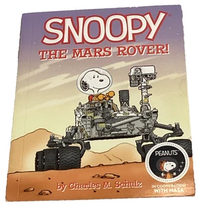 Snoopy Mars Rover Peanuts Space Adventure Charlie Brown Happy Meal Reader 2019 - Picture 1 of 2
