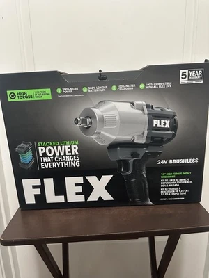 FLEX 24V 1/2-In High Torque Impact Wrench Kit FX1471-1H  - Image 1 of 3