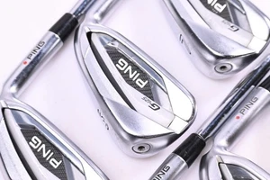 Ping G425 Irons / 5-PW / Red Dot / Regular Flex Ping AWT 2.0 Shafts - Picture 1 of 7