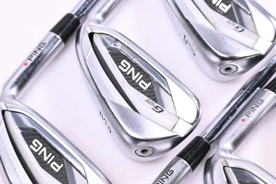 Ping G425 Irons / 5-PW / Red Dot / Regular Flex Ping AWT 2.0 Shafts - Image 1 of 4
