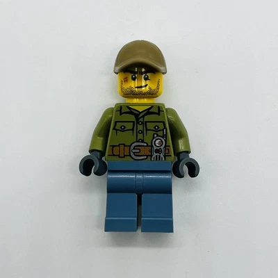 Lego Minifigure Volcano Explorer - Male, Shirt with Belt and Radio cty0683 City - Image 1 of 2