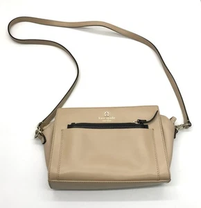 Kate Spade New York Mini Bernadine Hadley Street Bag Beige Cross Body/ Shoulder - Picture 1 of 17