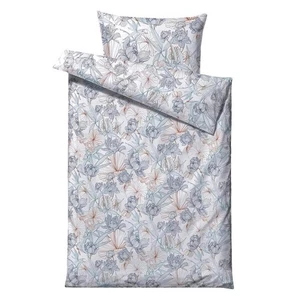 Södahl Bettwäsche 135x200 skandinavisches Blumendesign Foliage indigo - Bild 1 von 5