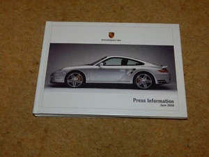 PORSCHE RANGE PRESS INFORMATION CD-ROM Hardback Brochure June 2006 ENGLISH UK - Picture 1 of 4