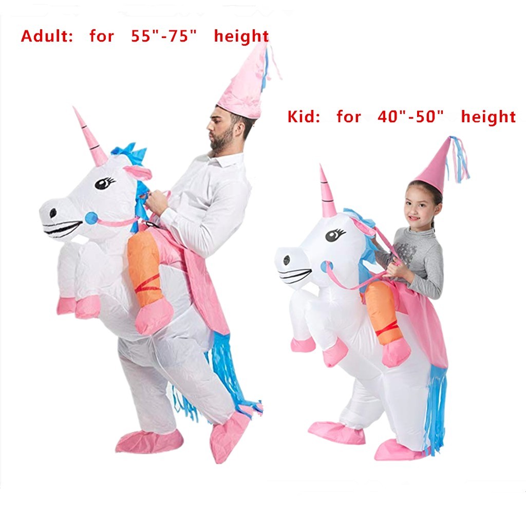 Flotador Bebe Shdejtg Disfraz Inflable De Unicornio Para Adultos