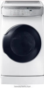 NEW Samsung FlexWash 27 Inch Gas Smart Dryer - DVG60M9900W - Picture 1 of 8