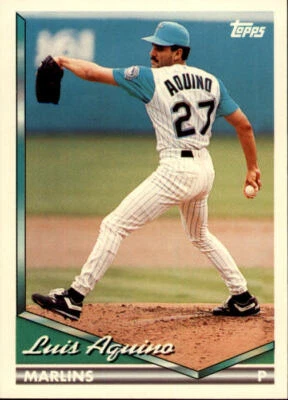 1994 Topps #76 Luis Aquino - NM - Image 1 of 2