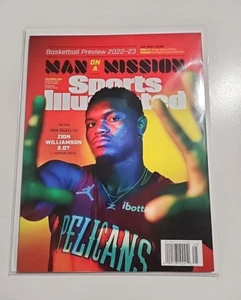 November 2022 Basketball Preview 2022-23 Zion Williamson Pelicans Newstand - Imagen 1 de 1