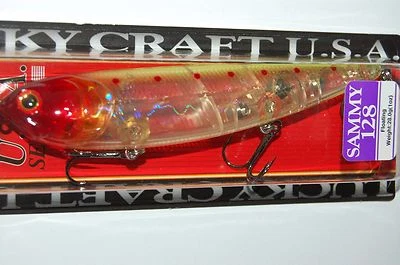 Lucky Craft Sammy 128 señuelo Topwater 5" 1 oz fantasma flotante nishiki payaso perro paseo Foto 1 de 4