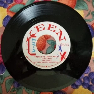 Vintage 45 RPM Sam Cooke There I've Said it Again KEEN P 82105 1959 - Bild 1 von 2