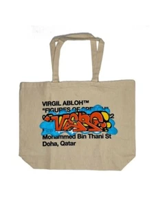 Virgil Abloh Design FOS Tote Off-White Figures Of Speech - Tan NEU Katar Museen - Bild 1 von 2