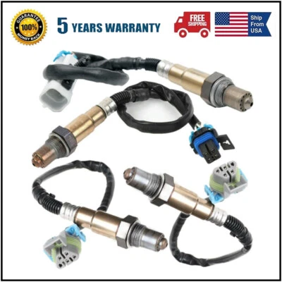Sensor de oxígeno 4 piezas para Cadillac CTS 2010-14 3,0 L y Chevrolet Camaro 2010-12 3,6 L Foto 1 de 4
