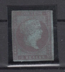 QC24265/ SPAIN – ISABELLA II – EDIFIL # 42 UNUSED – CV 1235 $ - Picture 1 of 2