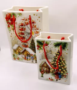 Villeroy & Boch Toy`s Fantasy Geschenktüten 2 Vasen 1 groß und 1 klein - Bild 1 von 14