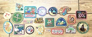Girl Scout Rare Badges Patches. 21pc lot 8 - Picture 1 of 5