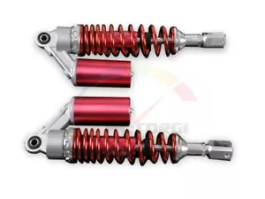 Suspensión amortiguador universal de gas aire RD350 RD400 ROJO 12 5/8" 320 mm - Imagen 1 de 5