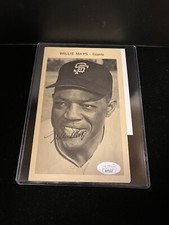 Willie Mays Auto 1970 Picture Pack San Francisco Giants Signed +4 Fuentes JSA