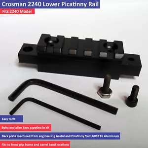 Montaje de riel Crosman 2240 inferior Picatinny - Imagen 1 de 4