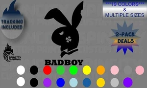 Badboy Playboy Bunny Car Vinyl Window Decal Graphic Logo Funny Truck Sticker  - Picture 1 of 11