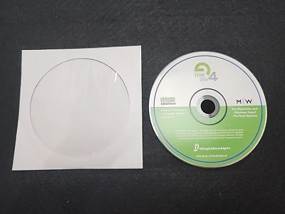 Digidesign ableton live lite 4 MAC & WIN. CD  -- Disc Only - Image 1 of 4