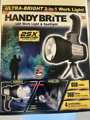 Handy Brite Ultra-Bright 2 in 1 LED Work Light & Spotlight As Seen On TV - Image 1 of 2