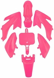 CARENADOS GUARDABARROS PLÁSTICO ROSA PARA MOTO CRF50 PS05 - Imagen 1 de 5