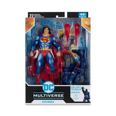 Figura McFarlane DC Multiverse Superman (Justice League Task Force) 7 pulgadas Build-A Foto 1 de 4