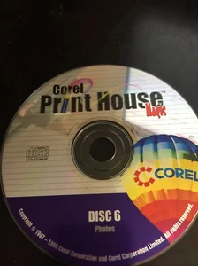 Corel Print House cd Discs 5 & 6 Photos - Picture 1 of 2