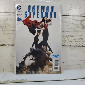 DC Comics Batman Superman #13 2014 The New 52 Modern Comic Book Sleeved Boarded - Picture 1 of 14