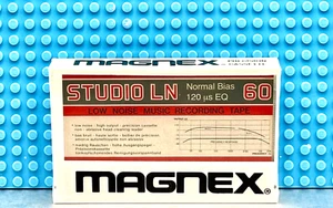 CINTA DE CASETE BLANCA MAGNEX STUDIO LN 60 TIPO I (1) (SELLADA) - Imagen 1 de 4