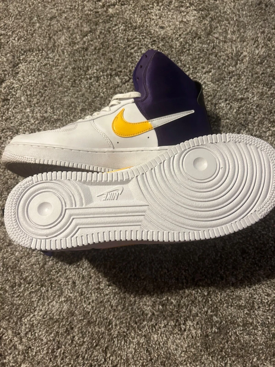 Nike NBA x Air Force 1 '07 High Lakers for Sale | Authenticity